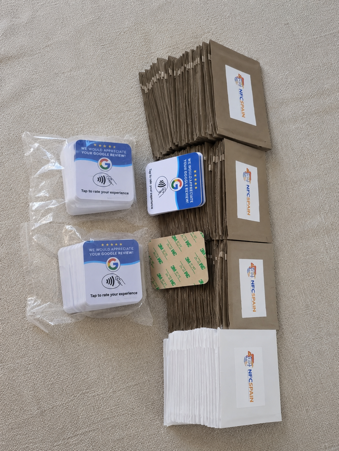Tarjeta NFC para aumentar Reseñas de Google